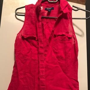 Pink Old Navy sleeveless shirt size XS